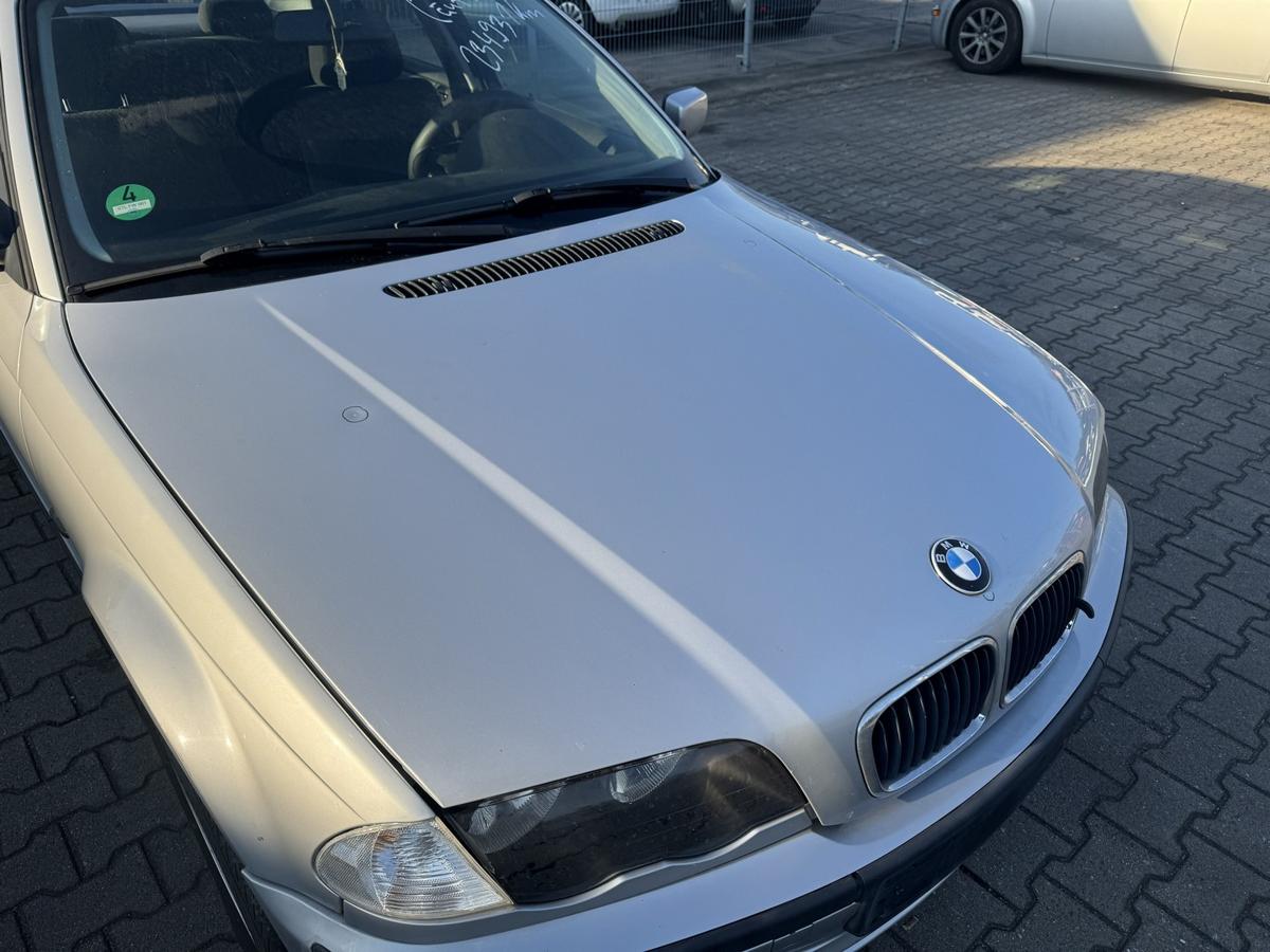 BMW 3er E46 original Motorhaube 354 Titansilber Bj.1998